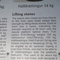 lifting stones