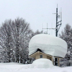 The 'Snow Mushroom' house