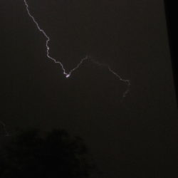 underexposed lightning