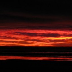 Blood Red Sunrise
