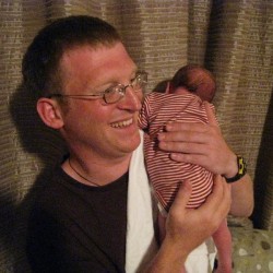 Isla and me. Yes this was a nervous smile