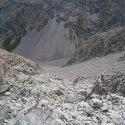 Go down this scree