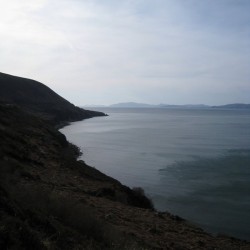 Coastline by Valentia Island.