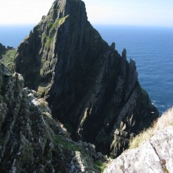 peak of Skellig Michael