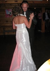 Femke and Gerrit dancing