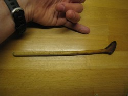Maaike's Mum's wooden spoon. Quintessentially Dutch