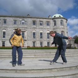 maaike_me_powerscourt Maaike and I at Powerscourt