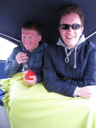 my green blanket - and Danny