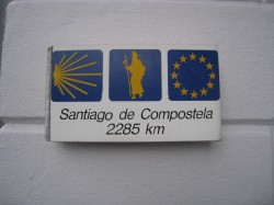 route to Santiago
