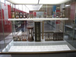 hour glasses in the science museum