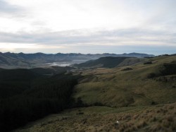View out over lyttelton. I think.