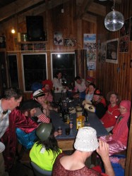 lots of fancy dress at Mt. Olympus
