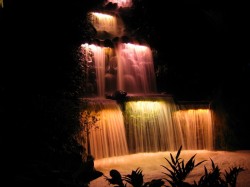 Light waterfall